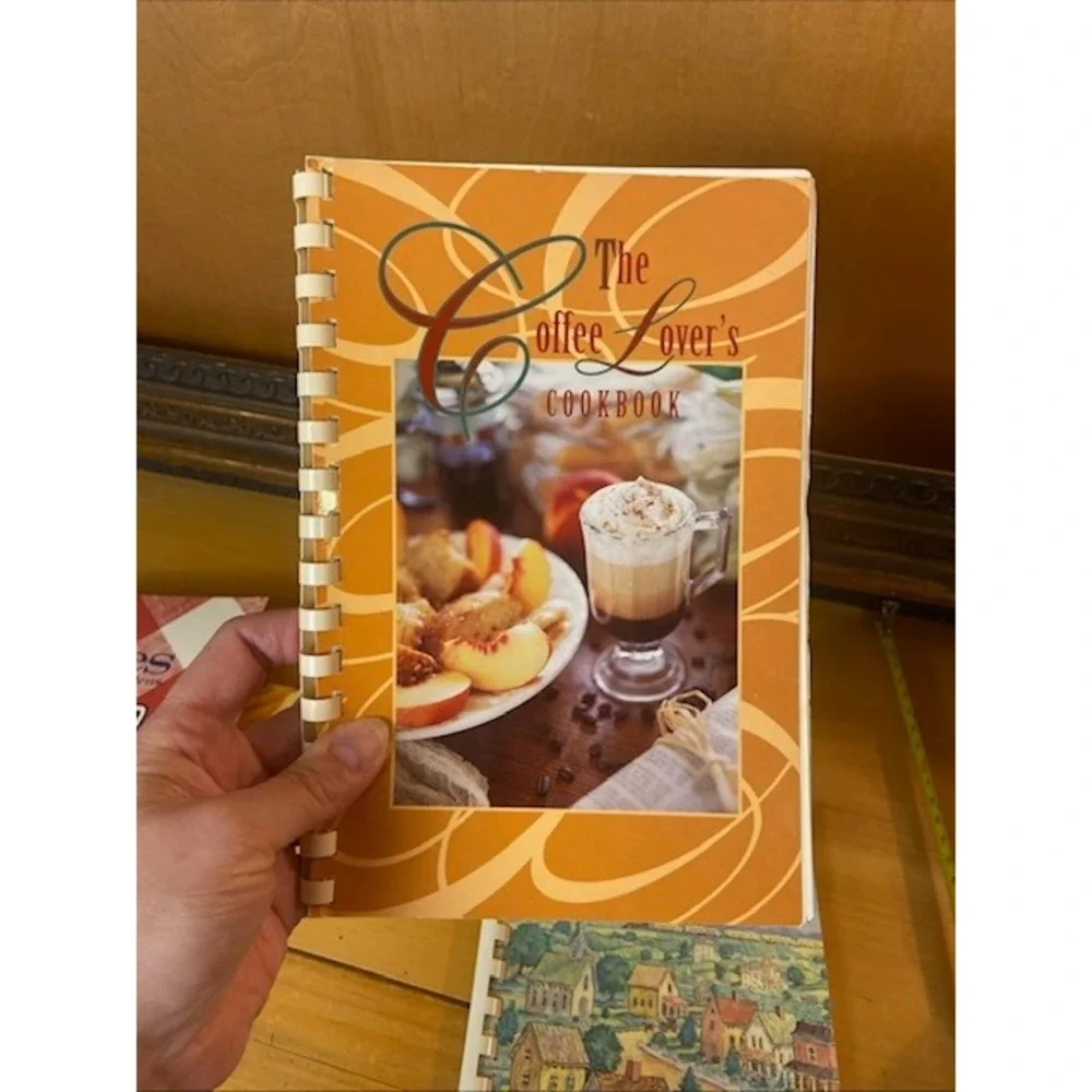 Vintage Cookbook Lot 4pc Better Homes Gardens Kraft Sandwich NH Community Coffee
